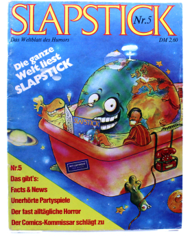 Slapstick Nr. 5 – Satiremagazin der 1980er | hoppla-stuff.de